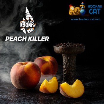 Табак для кальяна BlackBurn Peach Killer (БлэкБерн / Блекберн Бархатный Персик) 100г - фото 1